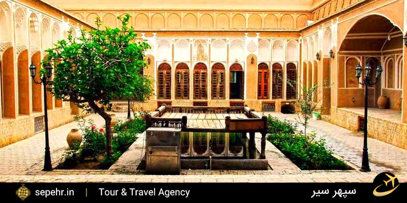 خانه لاری های یزد-جاذبه ی گردشگری تاریخی-خرید بلیط هواپیما