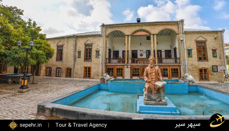 عمارت مستوفی-خانه های تاریخی مشهد