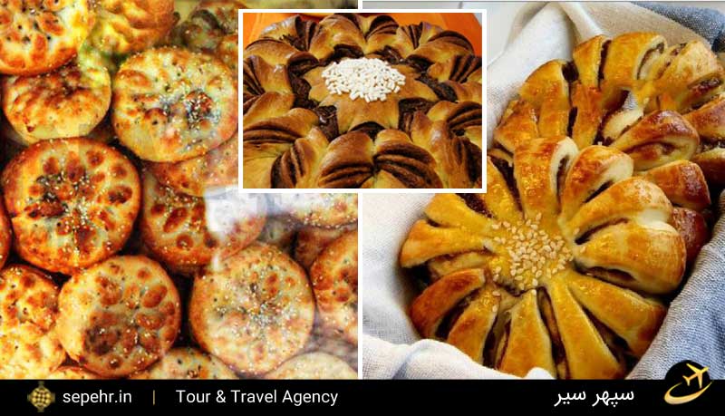نان خرمایی کرمانشاه-سوغاتی خوراکی-خرید بلیط هواپیما