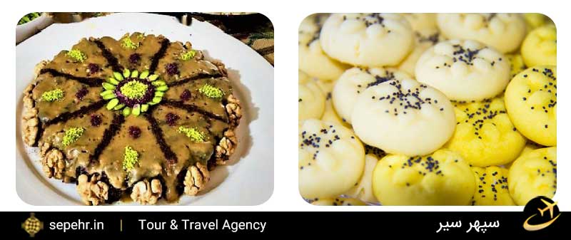 شیرینی های خوشمزه شیراز-خرید بلیط هواپیما